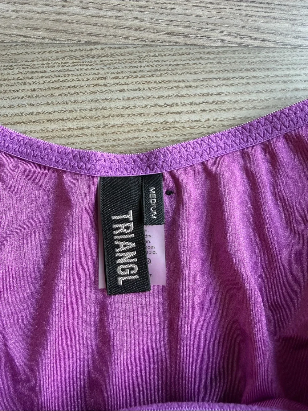 Triangl Purple Shimmer Bikini Set